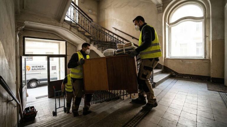 Entrümpelung Gänserndorf, Wien und Niederösterreich mit M&C: Räumungsservice und Kontakt